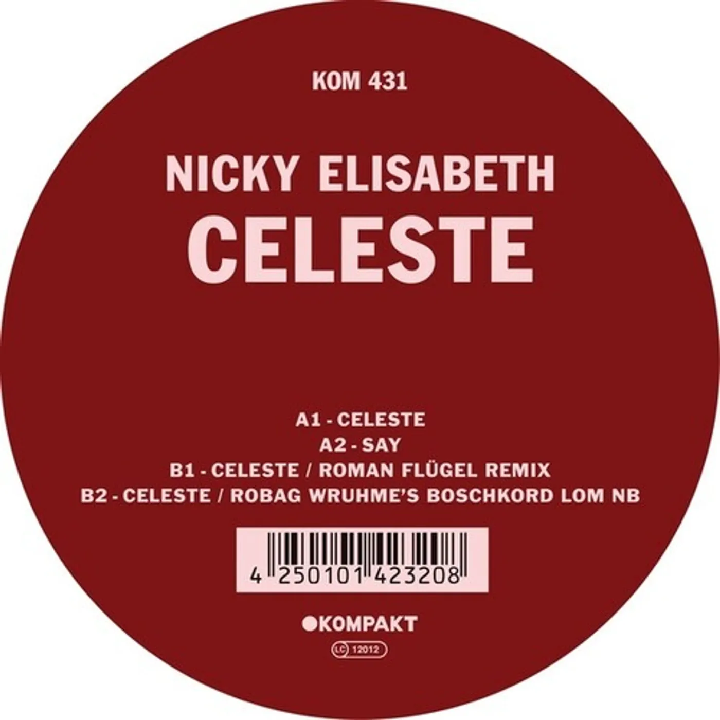 Nicky Elisabeth Celeste Vinyl Record