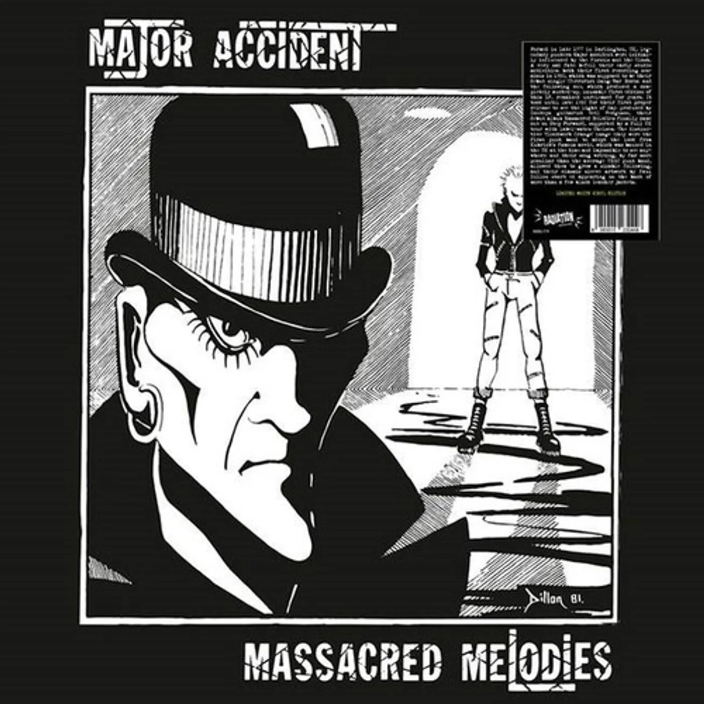 Major Accident MASSACRED MELODIES Vinyl Record