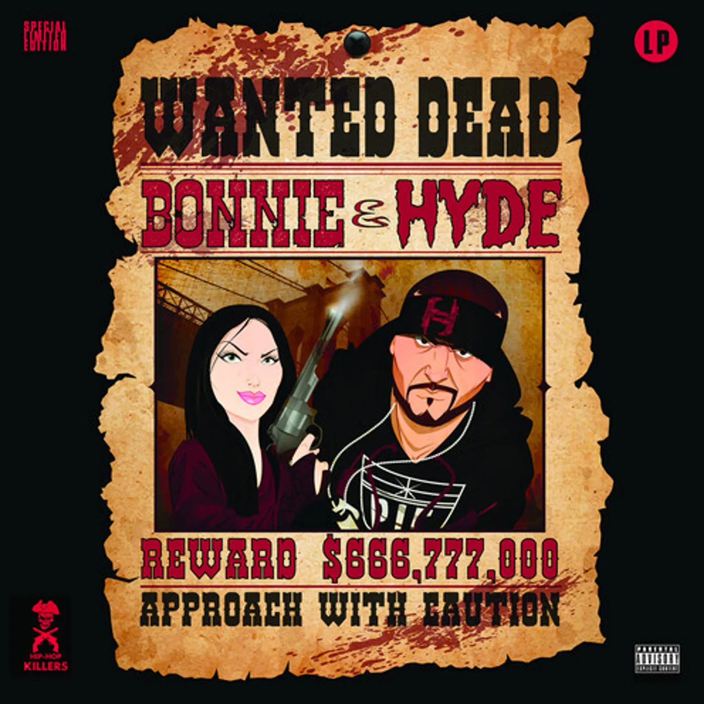Mr. Hyde & Cherie Rain BONNIE & HYDE Vinyl Record