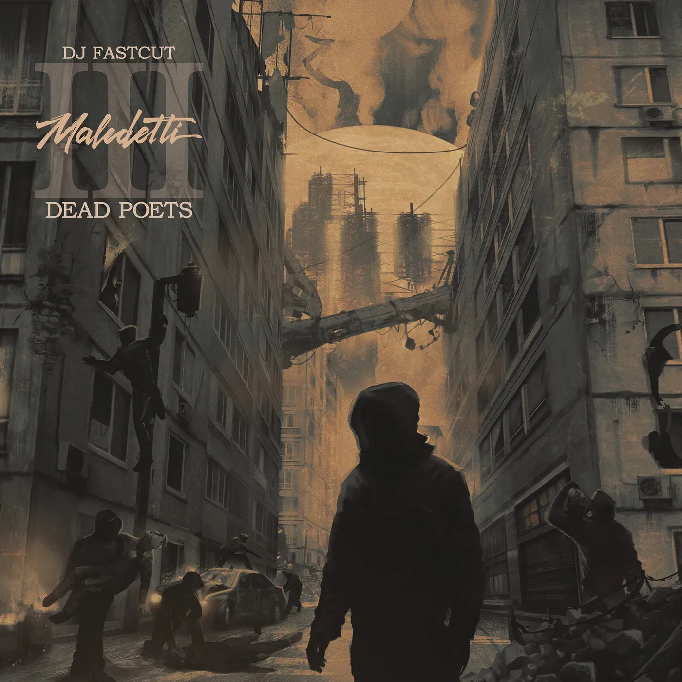 DJ Fastcut DEAD POETS III MALEDETTI Vinyl Record
