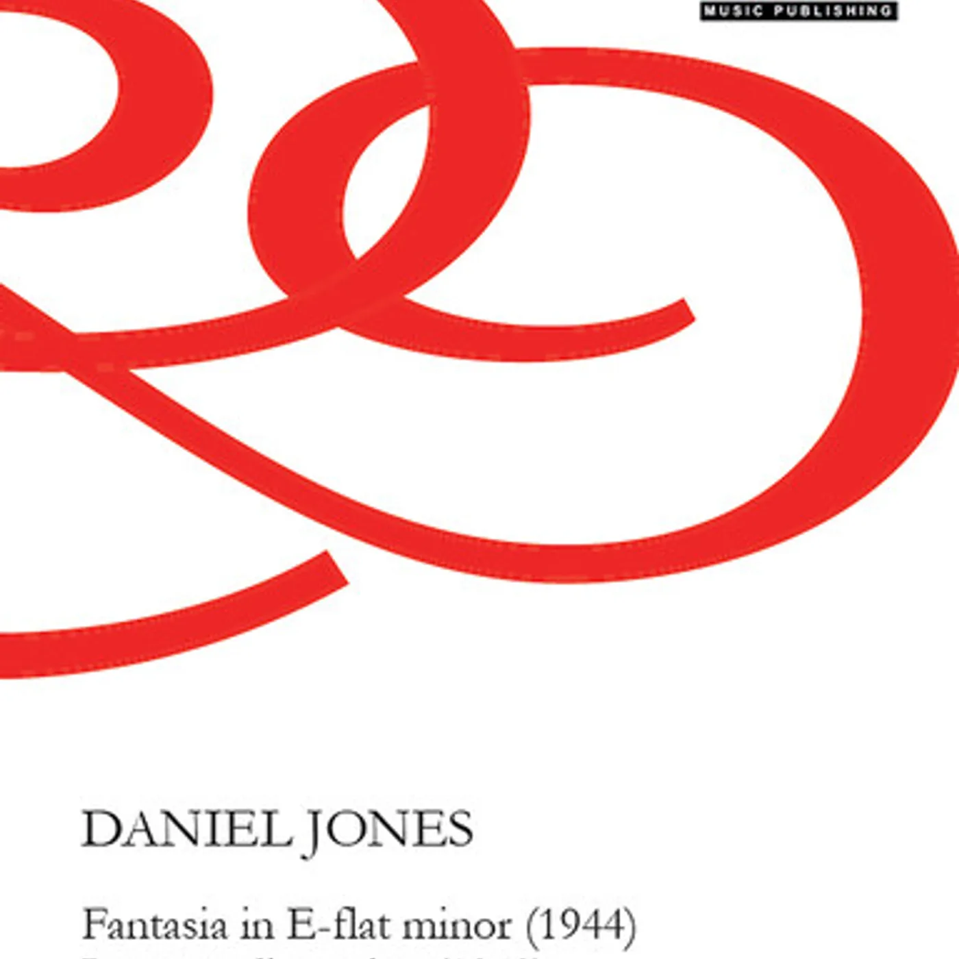 Jones FANTASIA IN E-FLAT MINOR CD