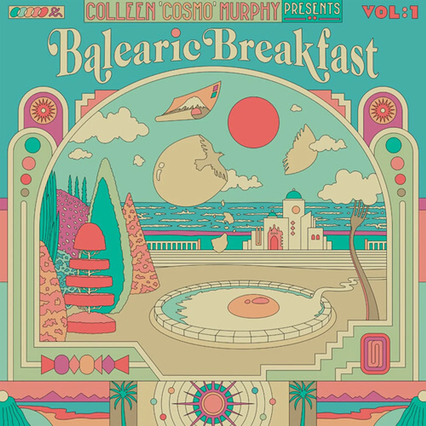 Colleen Cosmo Murphy Presents Balearic Breakfast 1 COLLEEN COSMO MURPHY - BALEARIC BREAKFAST VOL. 1 Vinyl Record