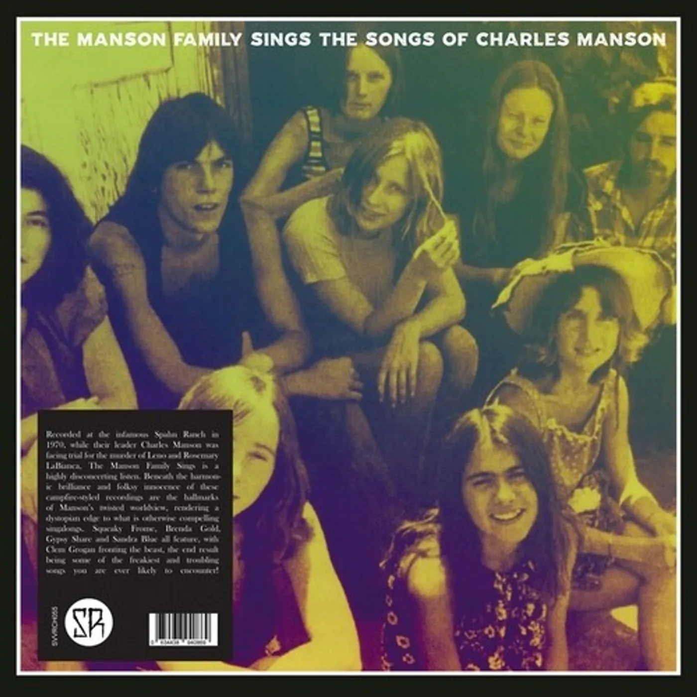Manson Family SINGS THE SONGS OF CHARLES MANSON Vinyl Record