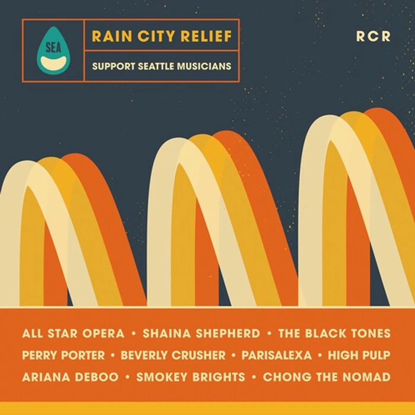 RAIN CITY RELIEF / VARIOUS Vinyl Record