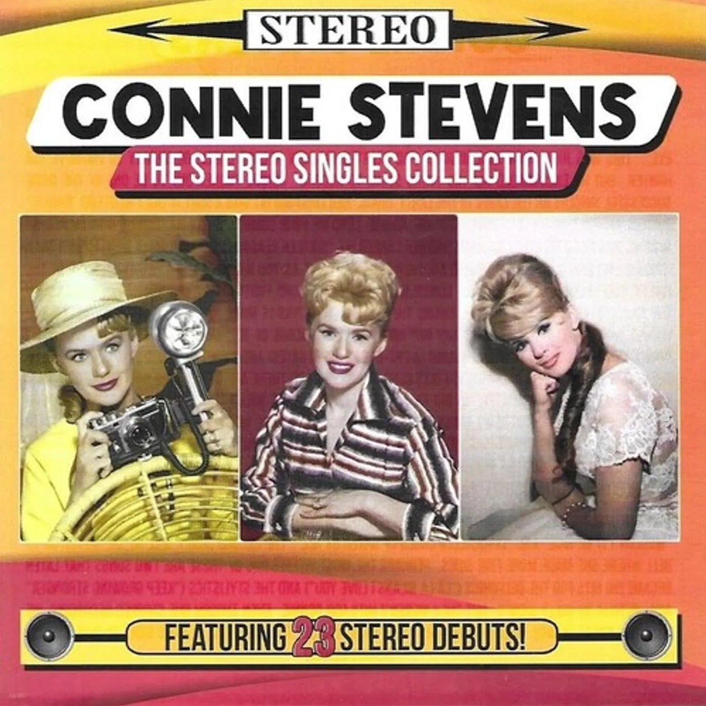Connie Stevens STEREO SINGLES COLLECTION CD