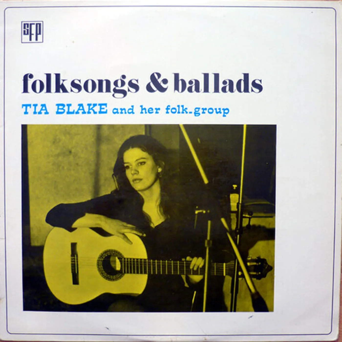 Tia Blake Folksongs & Ballads Vinyl Record
