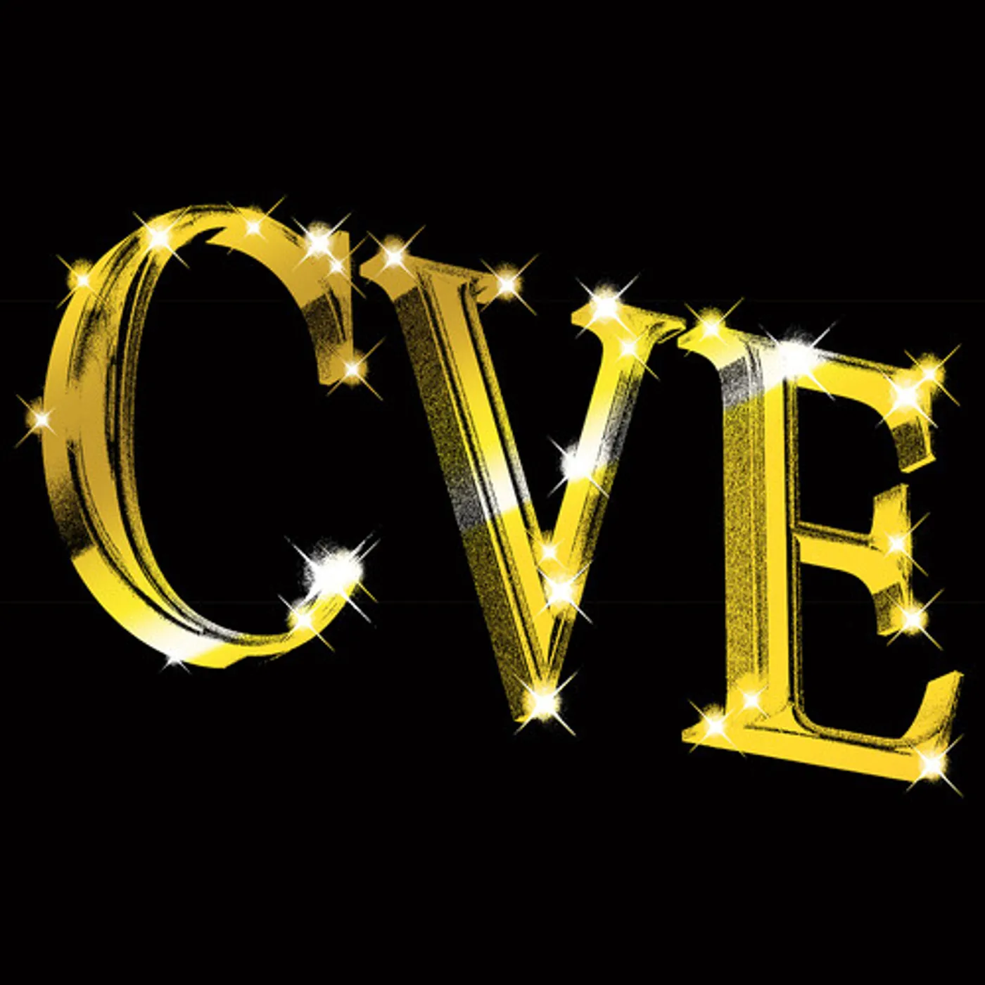 C.V.E. CHILLAIN VILLAINS - BLACK W/GOLD SPLATTER Vinyl Record