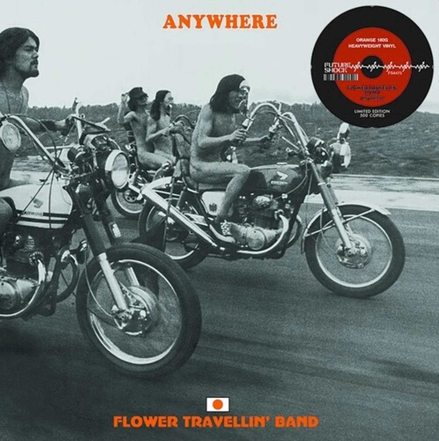 Flower Travellin' Band Anywhere Vinyl Record