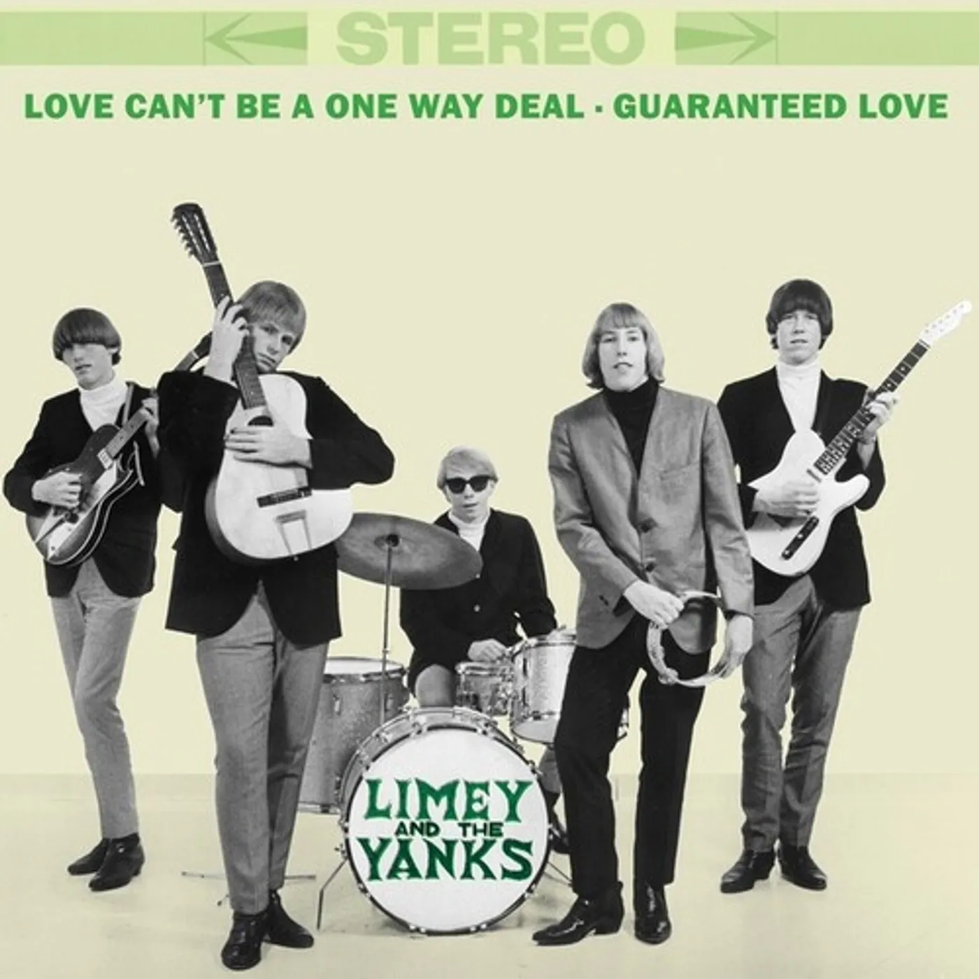 Limey & The Yanks LOVE CAN'T BE A ONE WAY DEAL / GUARANTEED LOVE Vinyl Record