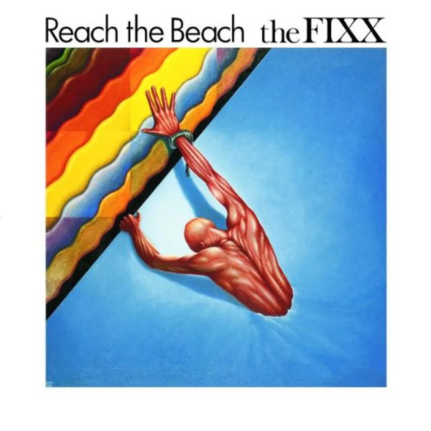 Fixx REACH THE BEACH (BLUE VINYL/LIMITED EDITION/BONUS TRACKS) Vinyl Record