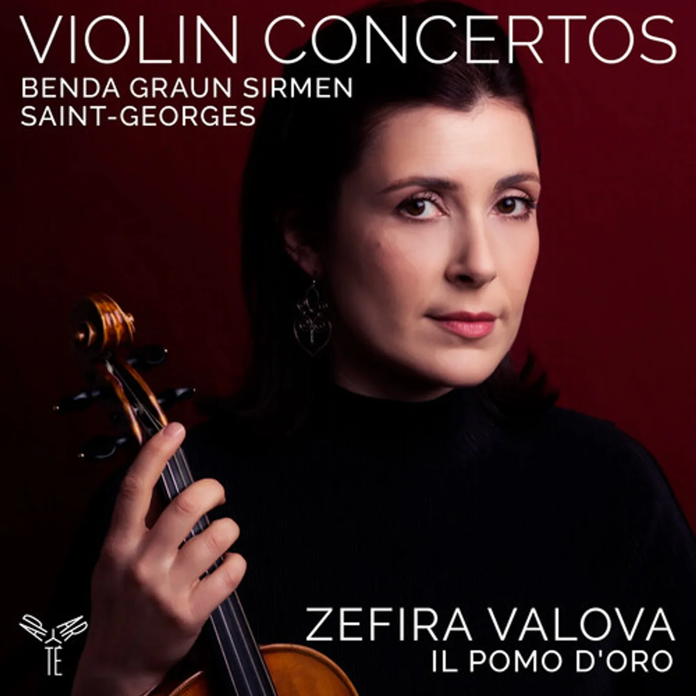 Zefira Valova VIOLIN CONCERTOS: BENDA GRAUN SAINT-GEORGES SIRMEN CD