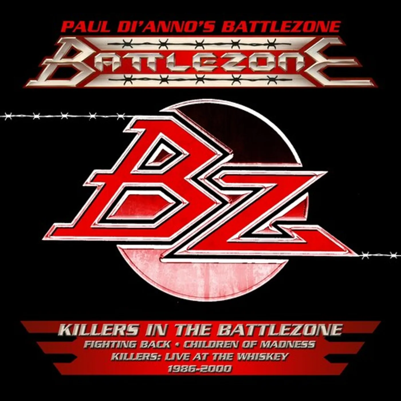 Paul Di'Anno's Battlezone KILLERS IN THE BATTLEZONE 1986-2000 CD