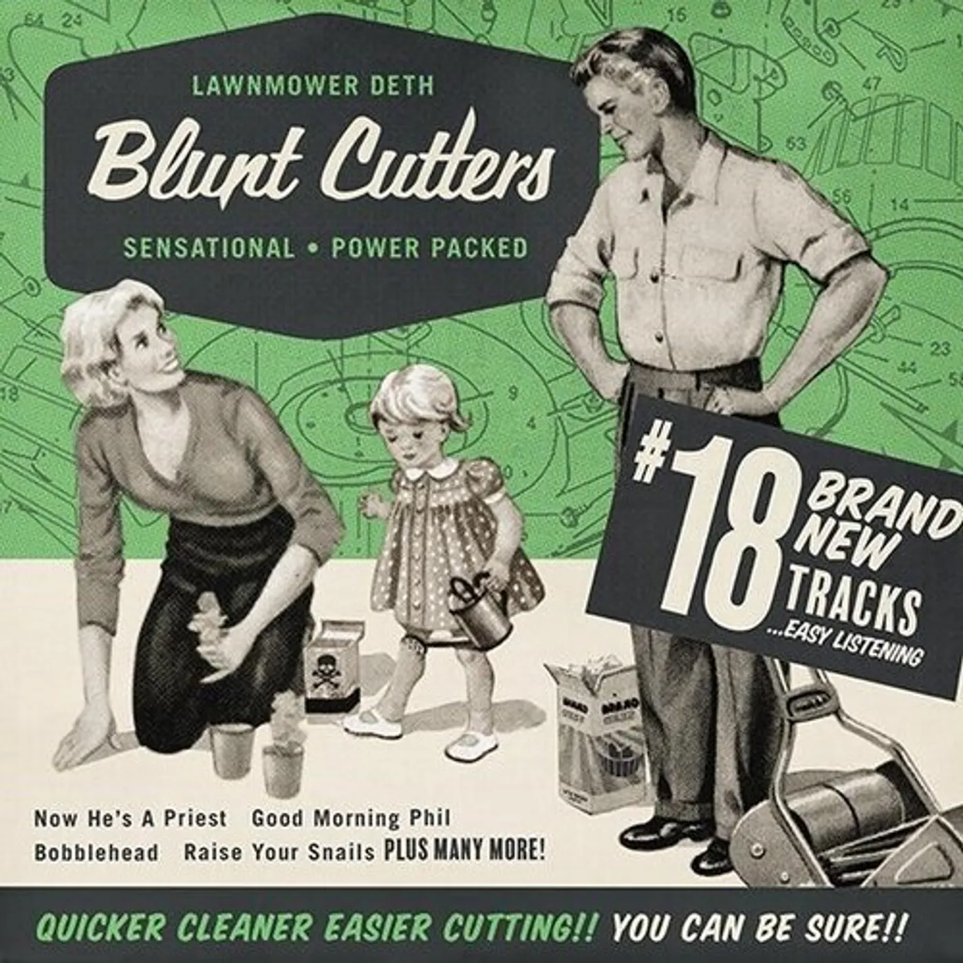 Lawnmower Deth Blunt Cutters Vinyl Record