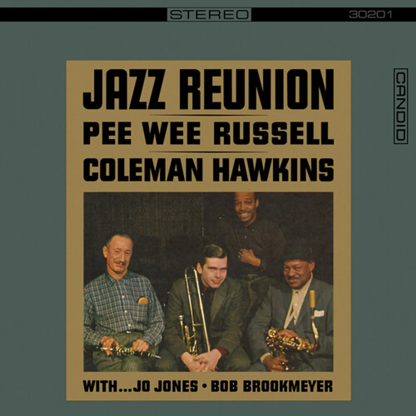 Pee Wee Russell / Coleman Hawkins JAZZ REUNION Vinyl Record