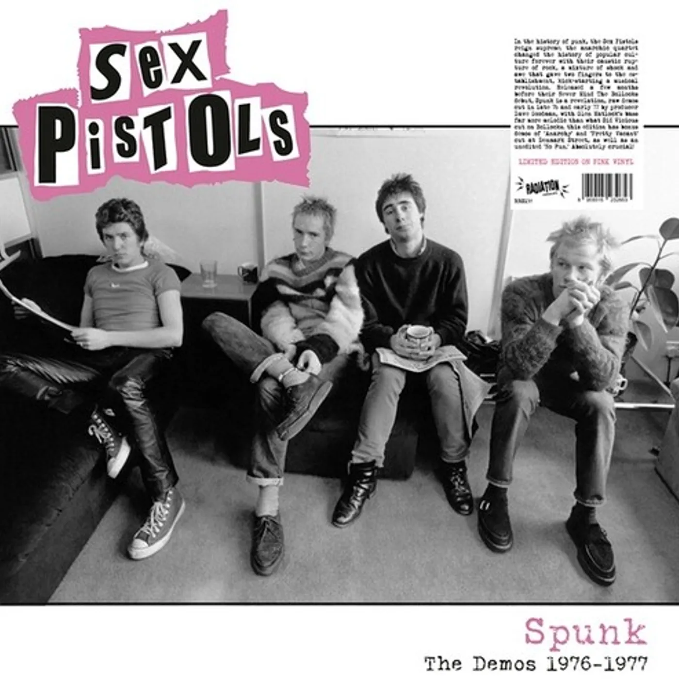 Sex Pistols Spunk: Demos 1976-1977 Vinyl Record