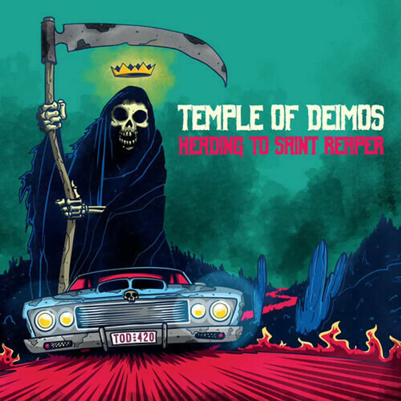 Temple of Deimos Heading to Saint Reaper CD