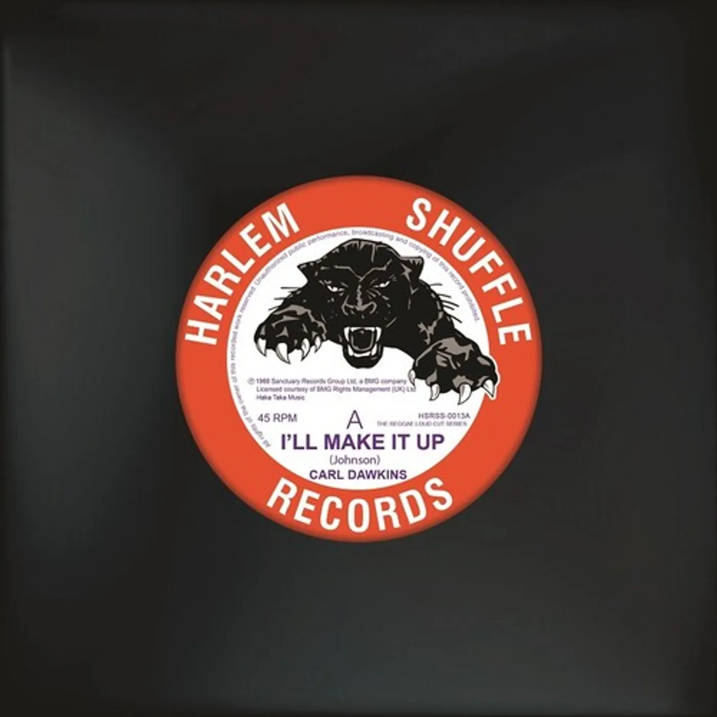 Carl Dawkins I'LL MAKE IT UP / HOT & STICKY Vinyl Record