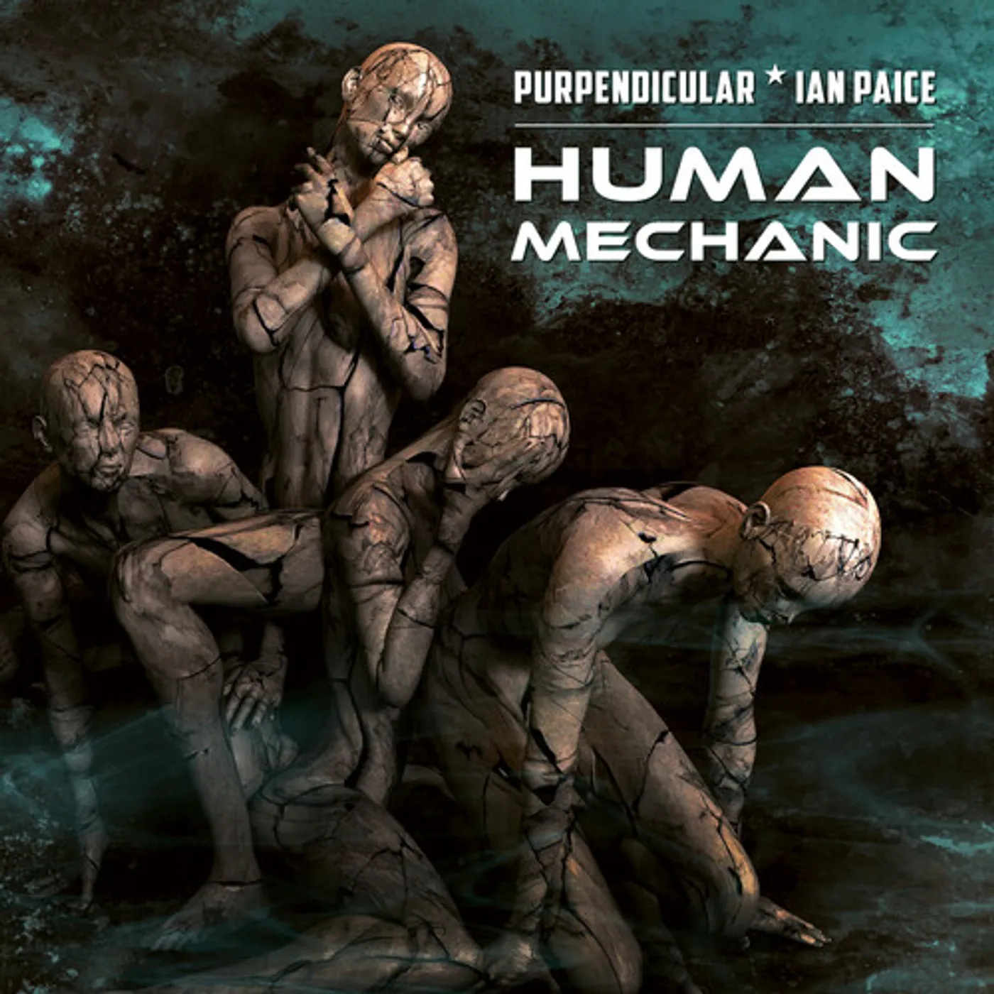 Purpendicular Human Mechanic - Silver Vinyl Record