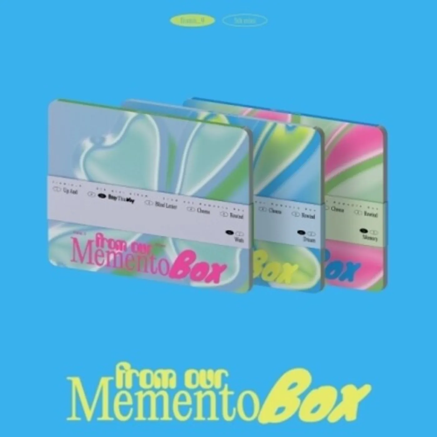 Fromis 9 FROM OUR MEMMENTO BOX (RANDOM COVER) CD