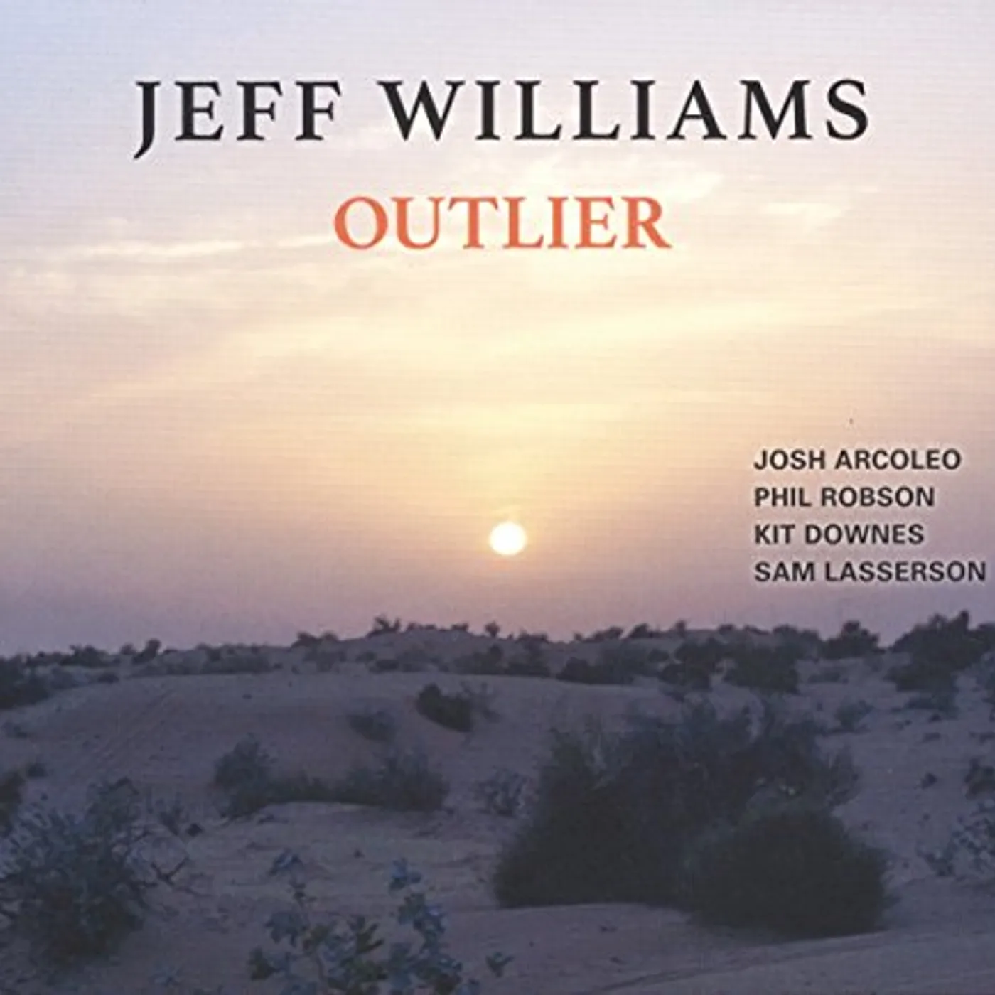 Jeff Williams OUTLIER CD
