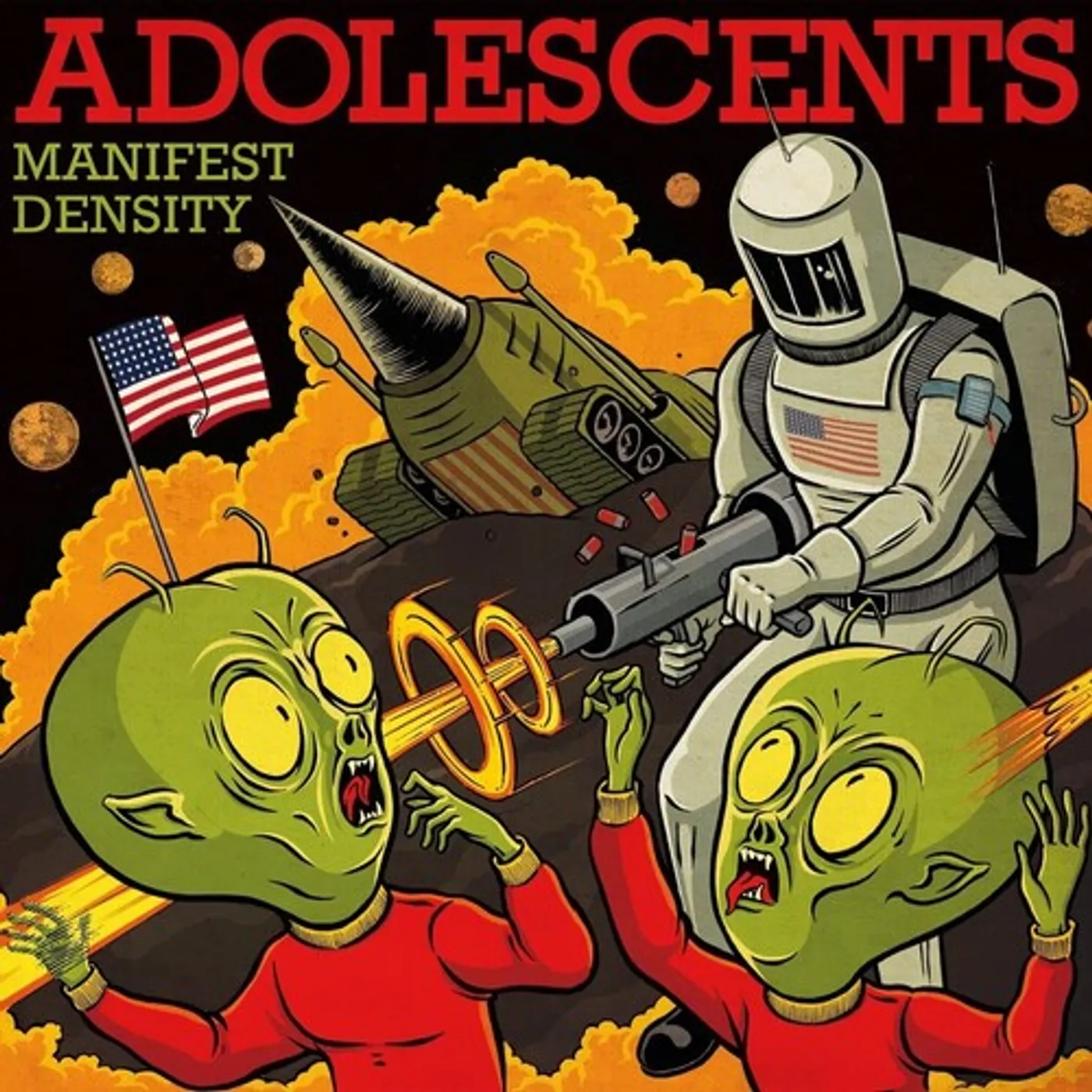 Adolescents Manifest Destiny Vinyl Record