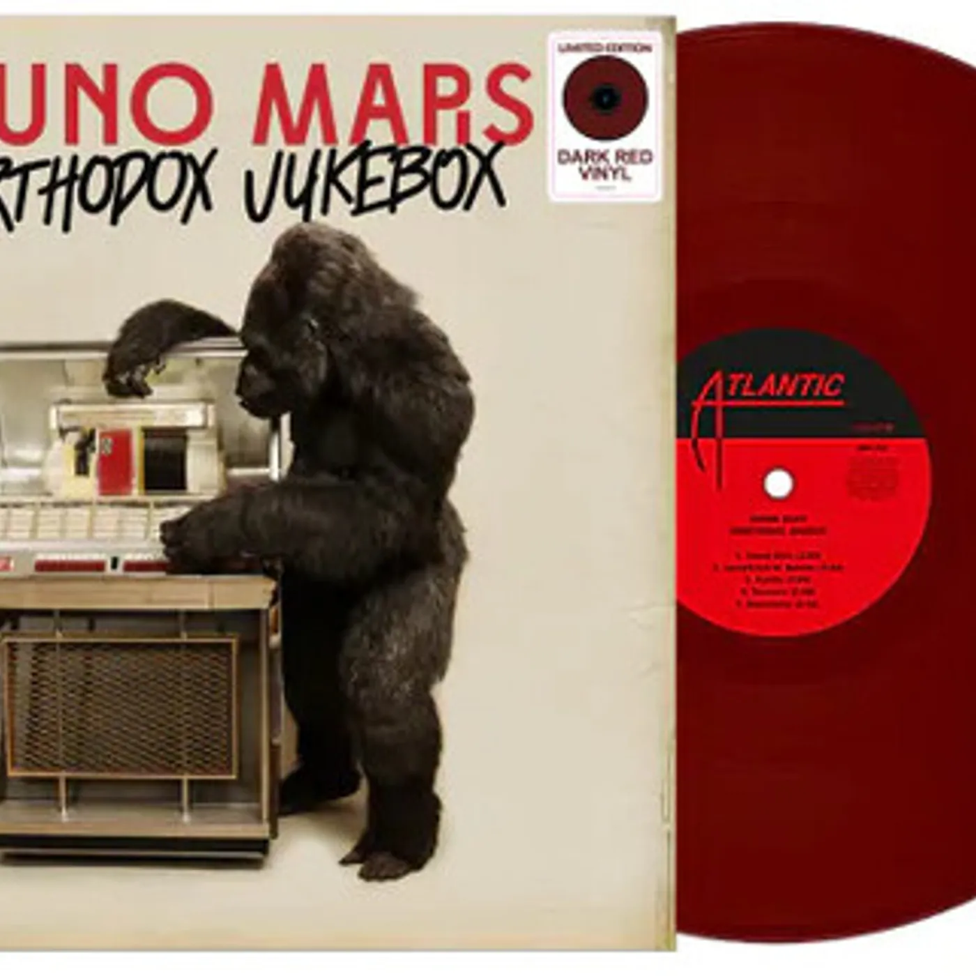 Bruno Mars Unorthodox Jukebox (Dark Red Vinyl)