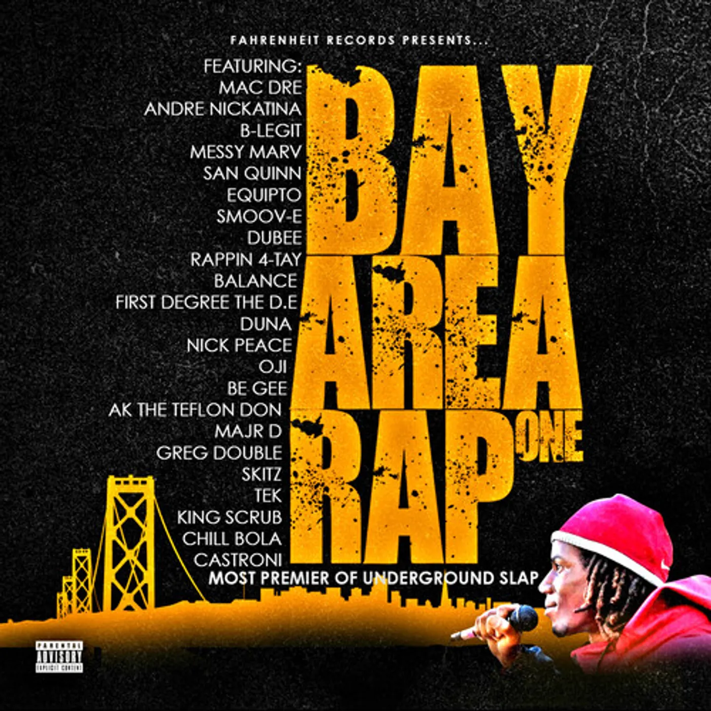 Bay Area Rap One / Various Artists BAY AREA RAP ONE / VARIOUS CD