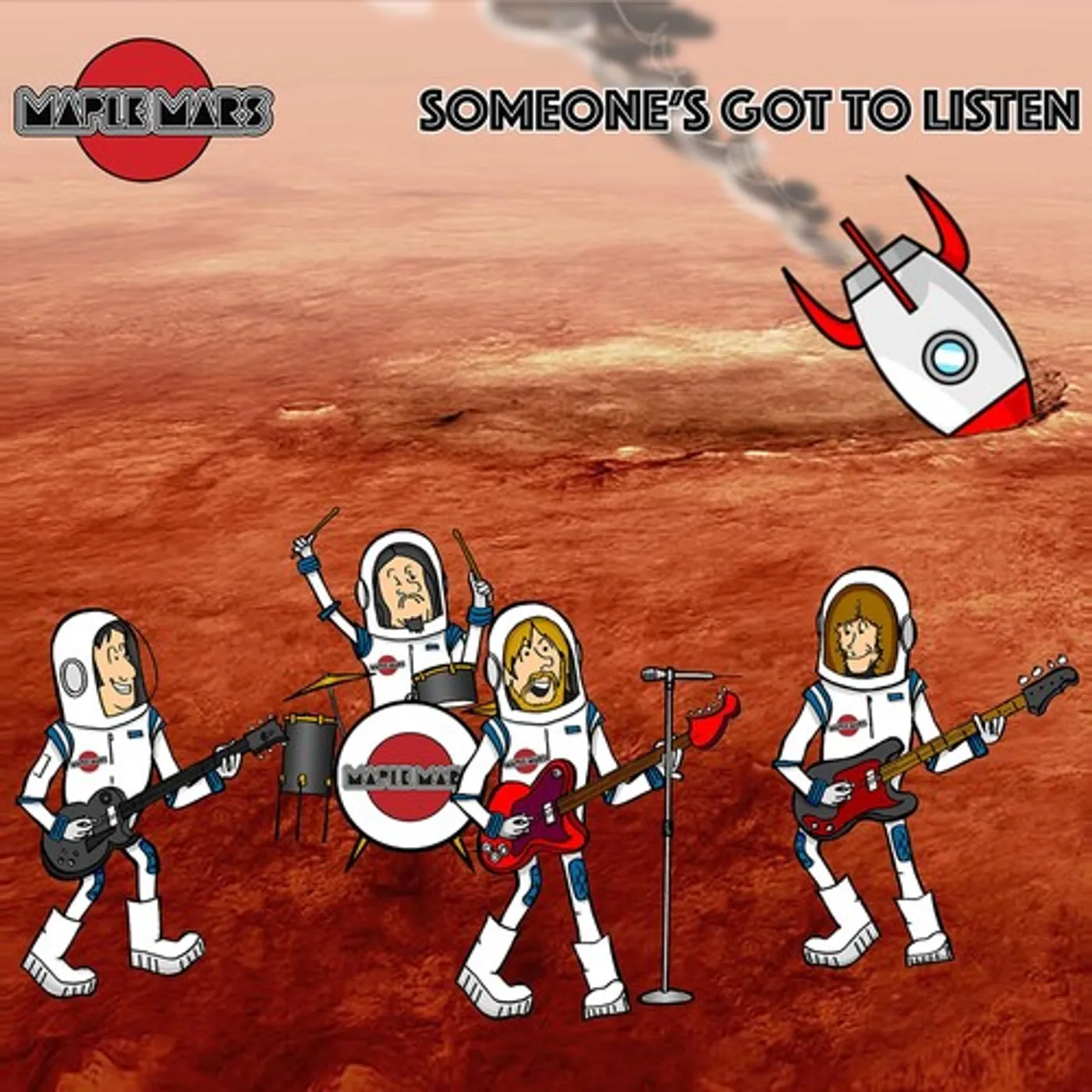 Maple Mars SOMEONE'S GOT TO LISTEN CD