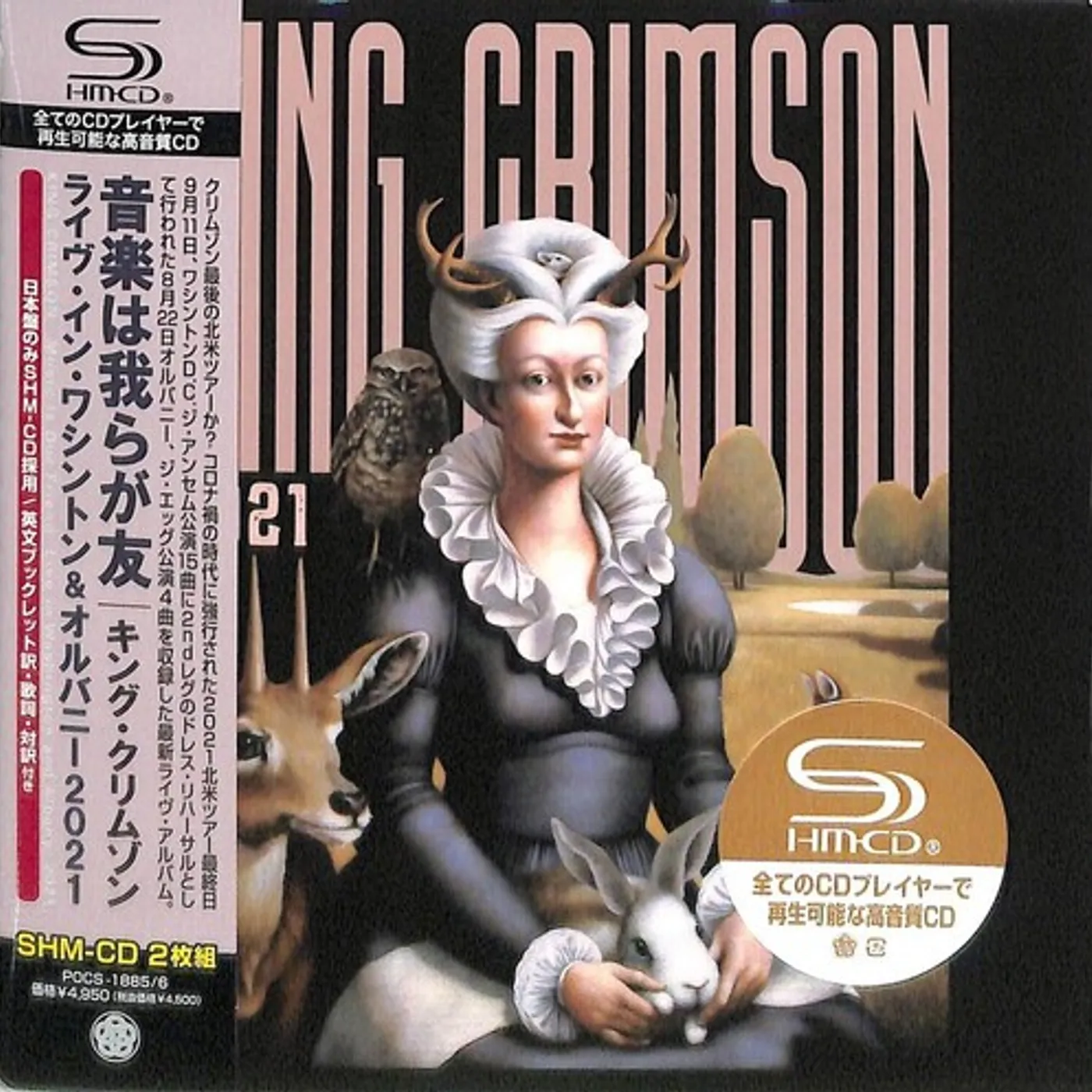 King Crimson MUSIC IS OUR FRIEND: LIVE IN WASHINGTON & ALBANY CD