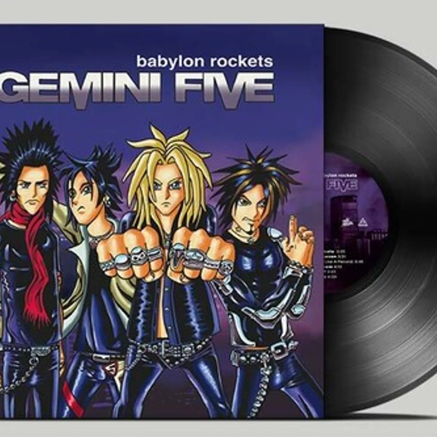 Gemini Five Babylon Rockets Vinyl Record