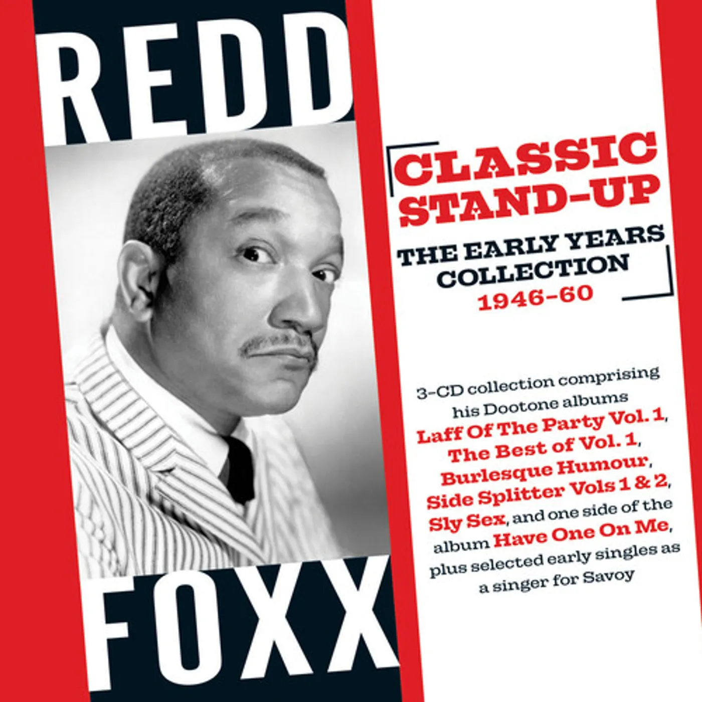 Redd Foxx CLASSIC STAND-UP: THE EARLY YEARS COLLECTION CD