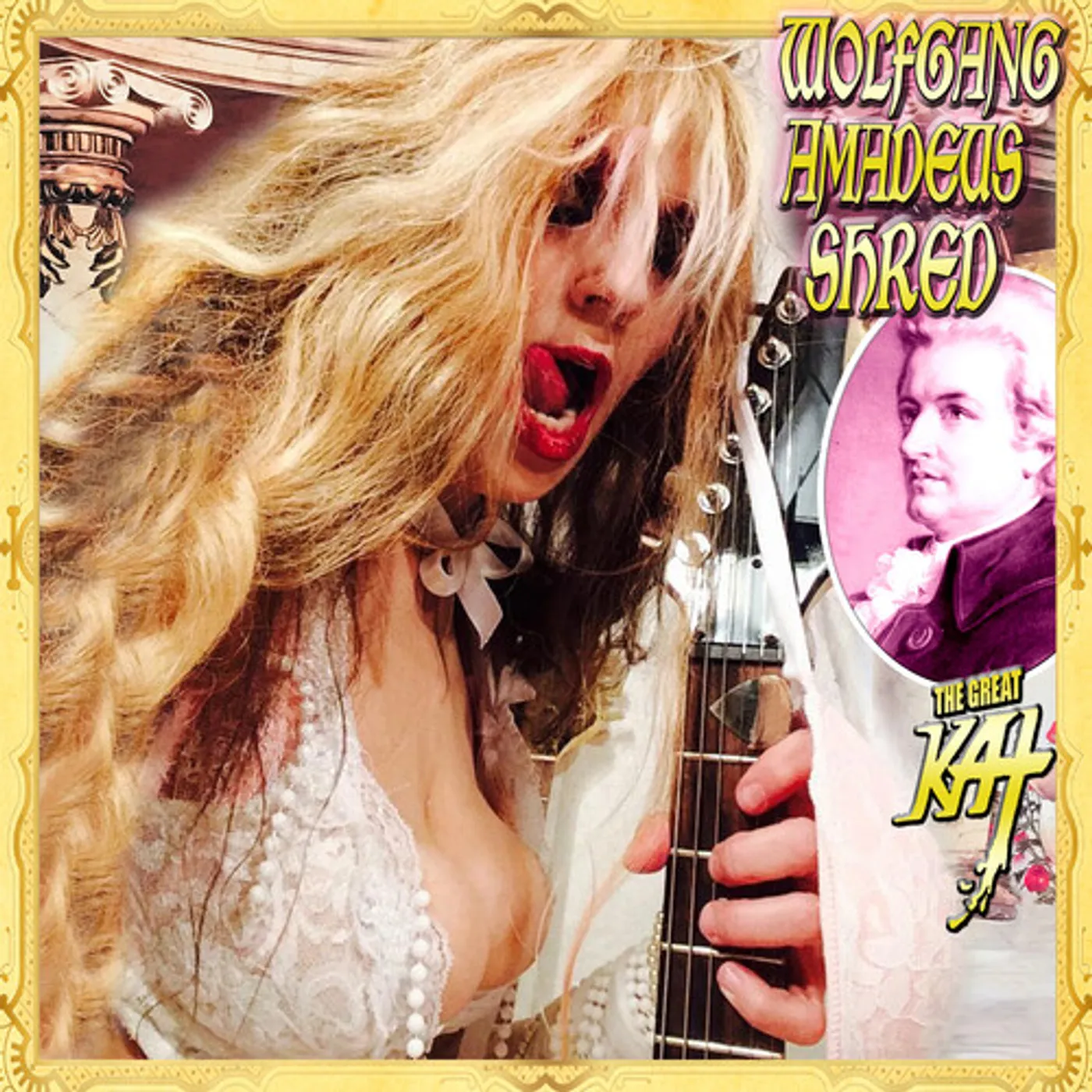 Great Kat WOLFGANG AMADEUS SHRED CD