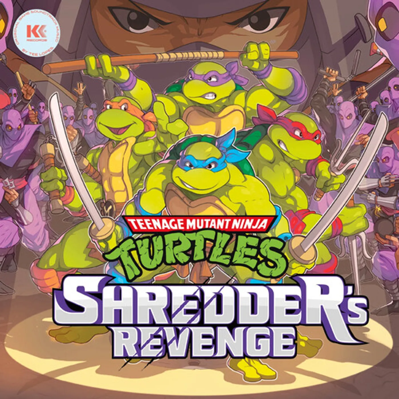 Tee Lopes TEENAGE MUTANT NINJA: SHREDDER'S REVENGE - Original Soundtrack Vinyl Record