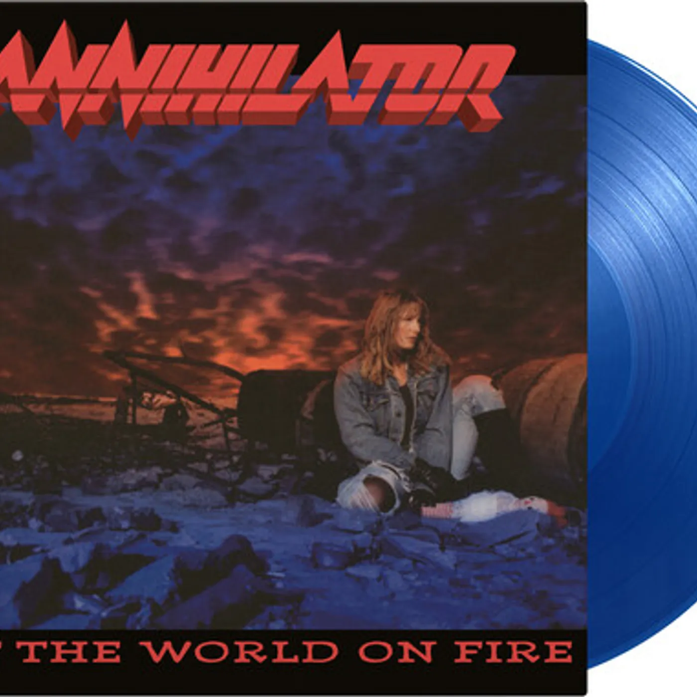 Annihilator Set The World On Fire Vinyl Record