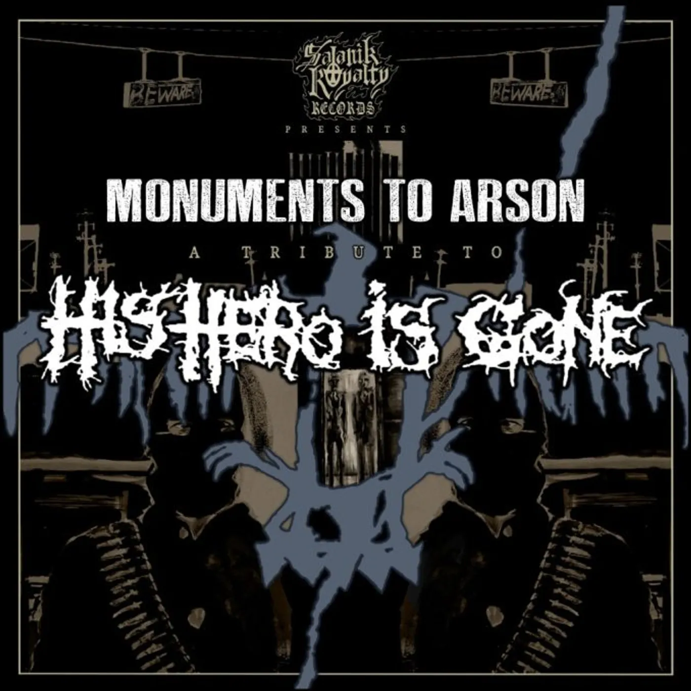 Monuments To Arson A Tribute To His Hero / Various vinyl record