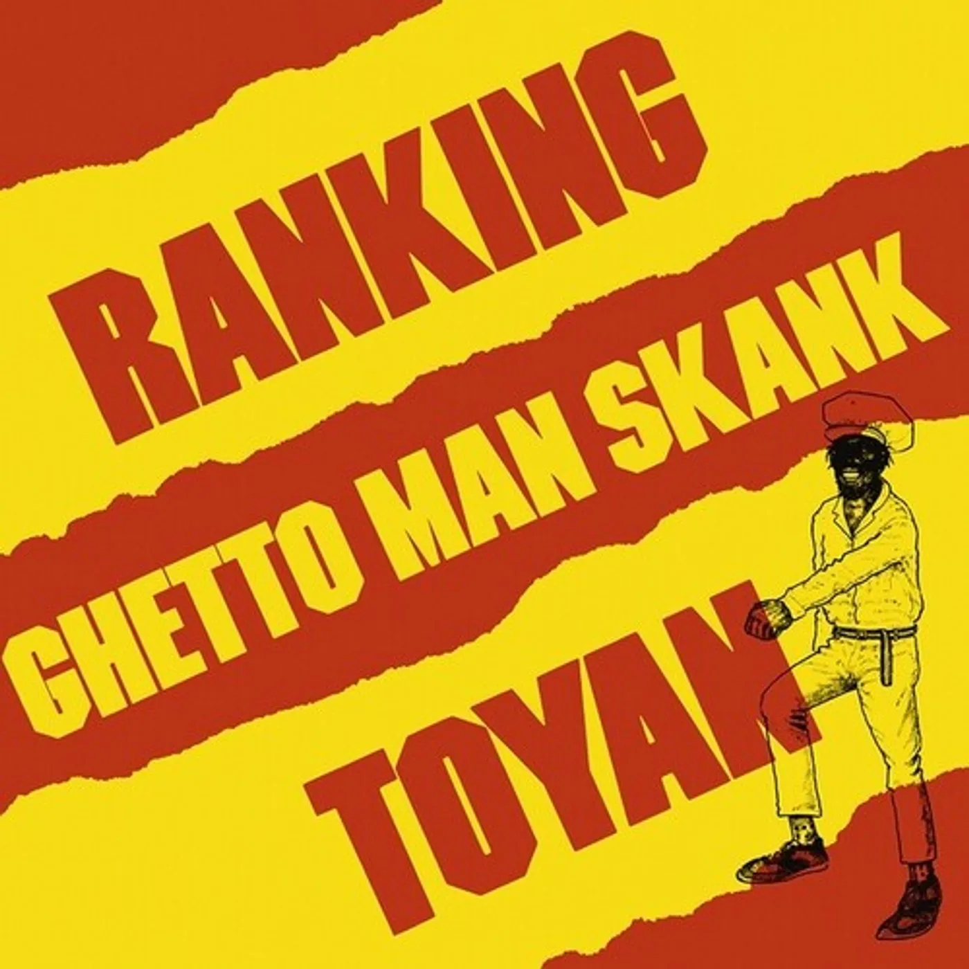 Ranking Toyan Ghetto Man Skank Vinyl Record