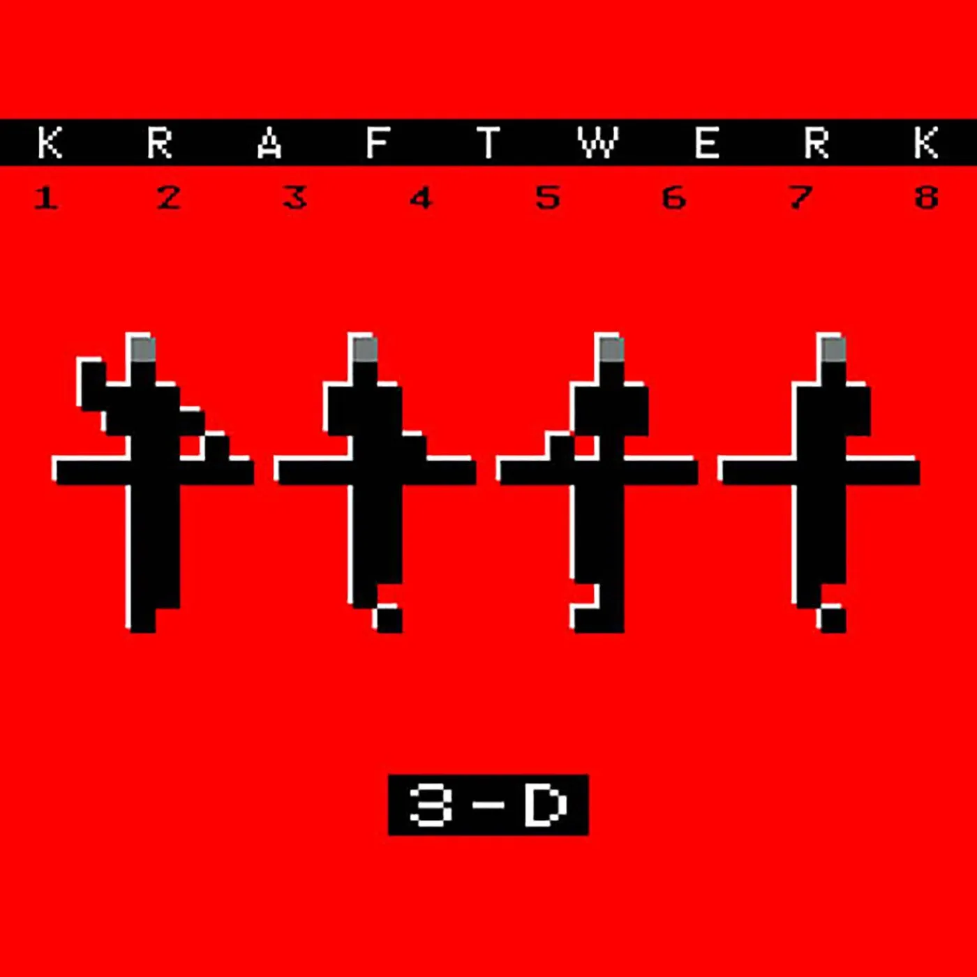 Kraftwerk 12345678 3-D CD