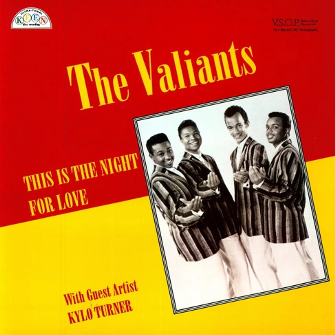 Valiants THIS IS THE NIGHT FOR LOVE Vinyl Record