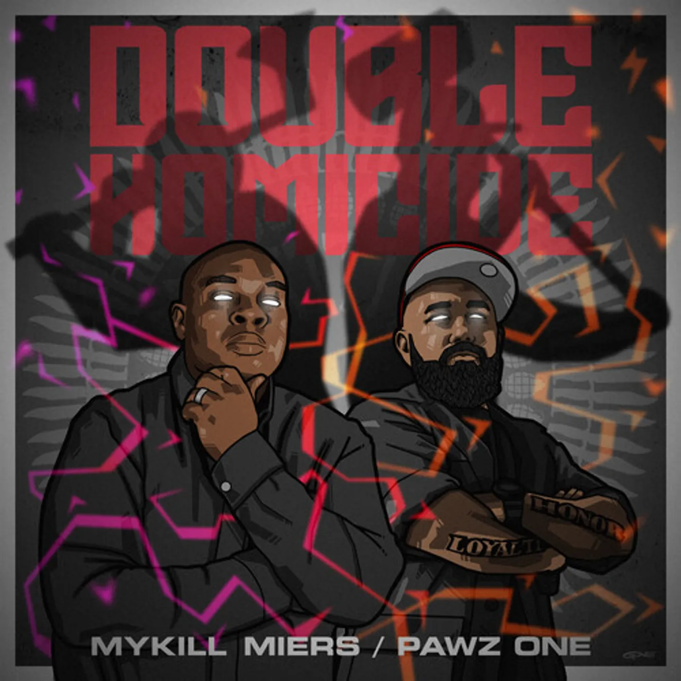 Mykill Miers & Pawz One DOUBLE HOMOCIDE Vinyl Record