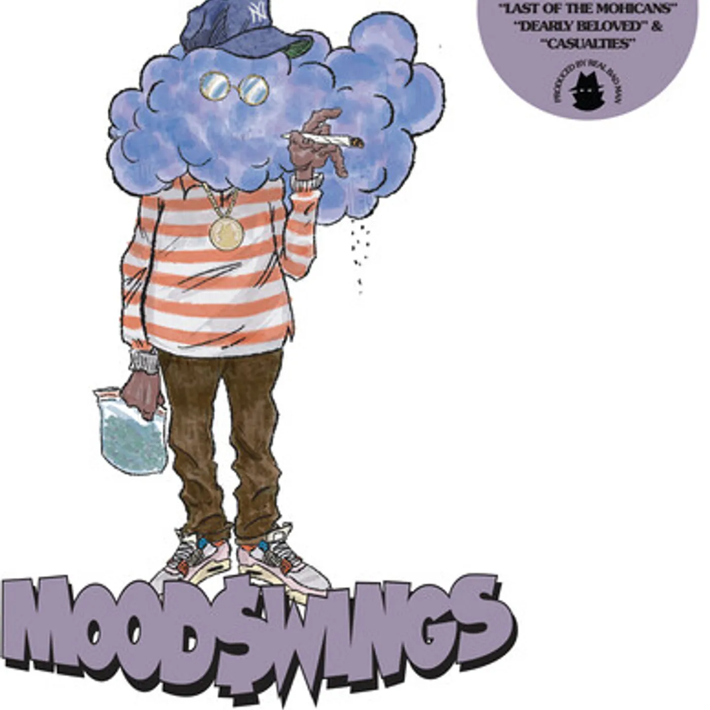 Smoke Dza & Real Bad Man MOODSWINGS Vinyl Record