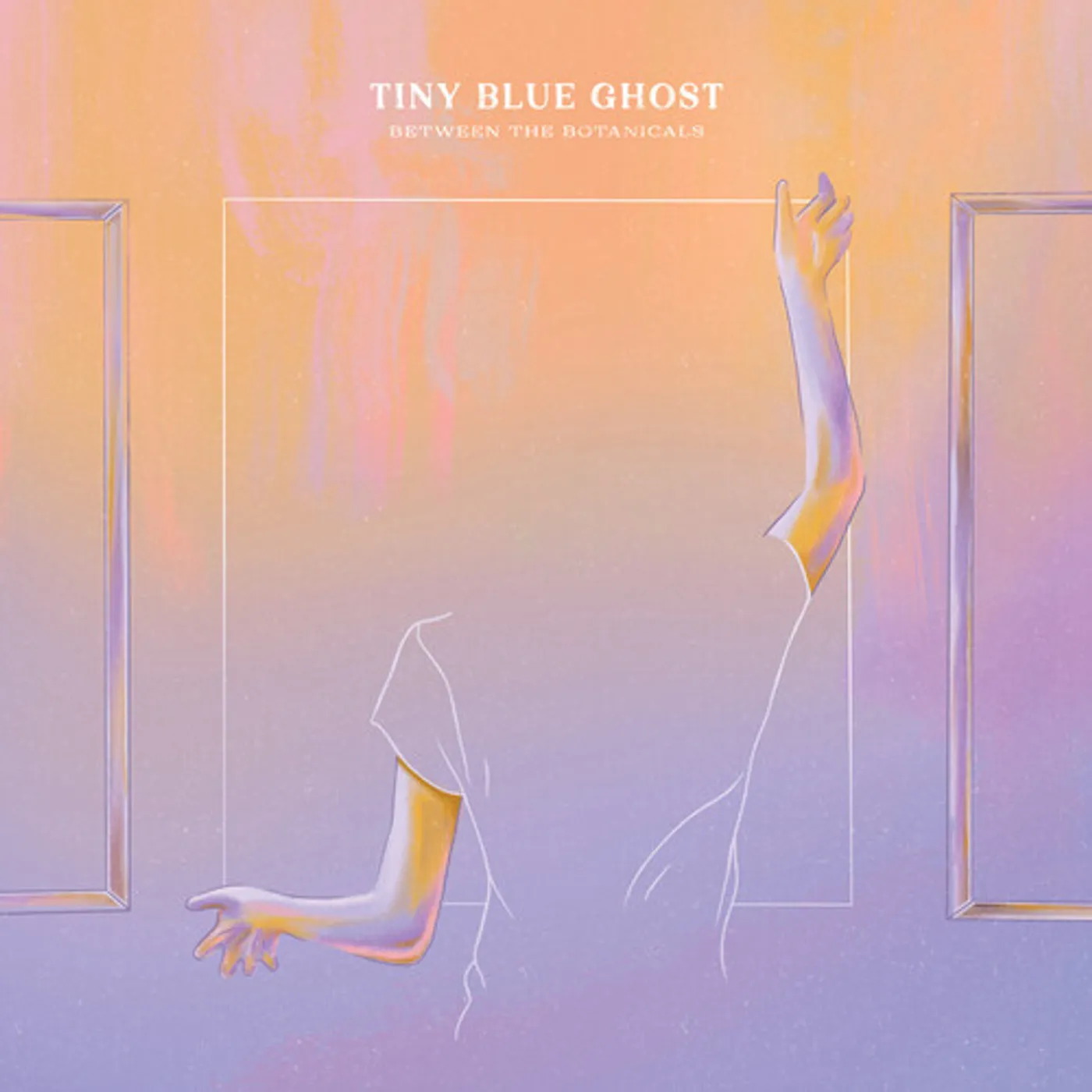 Tiny Blue Ghost Between The Botanicals - Baby Pink Vinyl Record