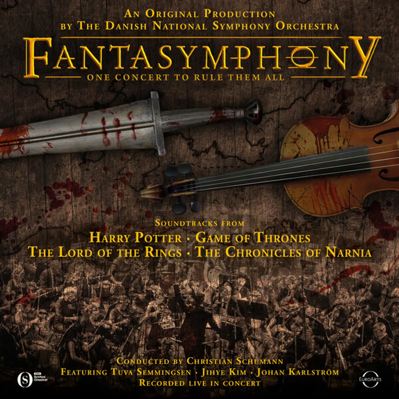 Danish National Symphony Orchestra Fantasymphony vinyl record