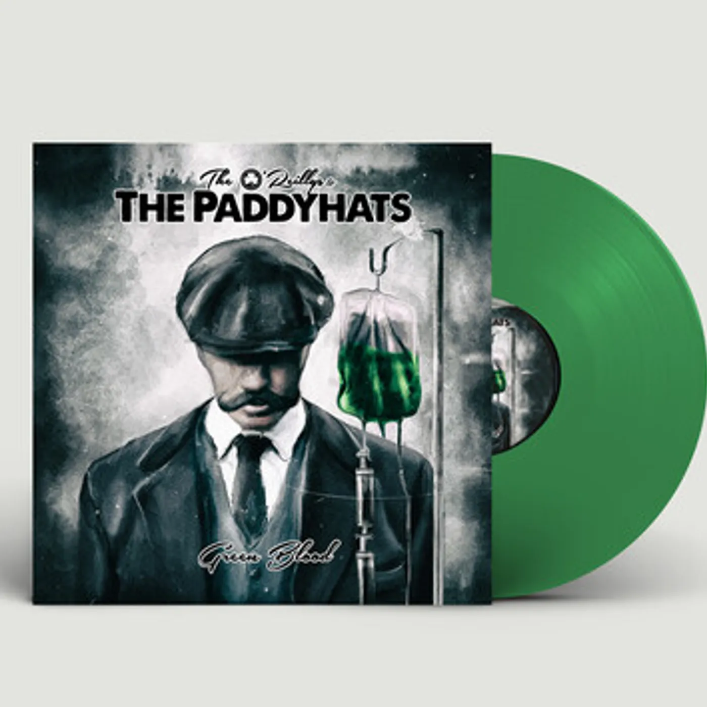 The O'Reillys and the Paddyhats Green Blood - Green Vinyl Record