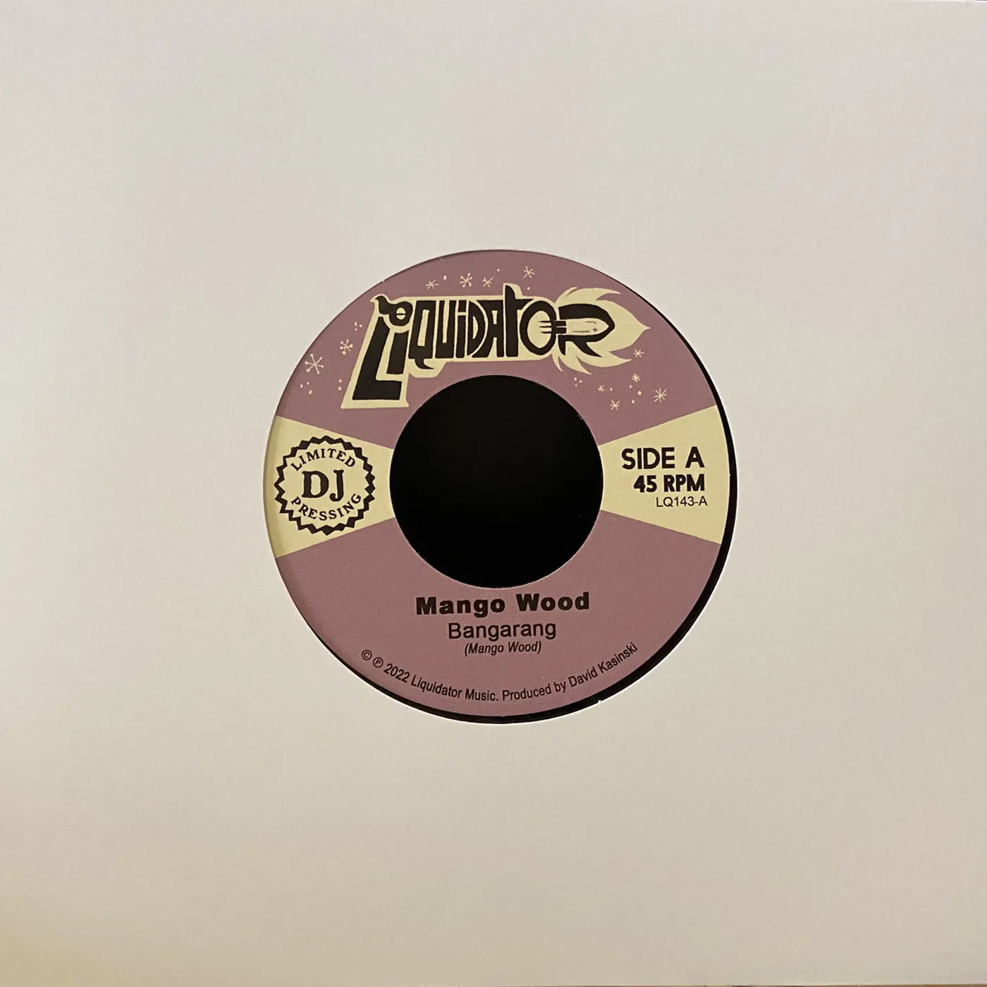 Mango Wood BANGARANG / WANTED Vinyl Record
