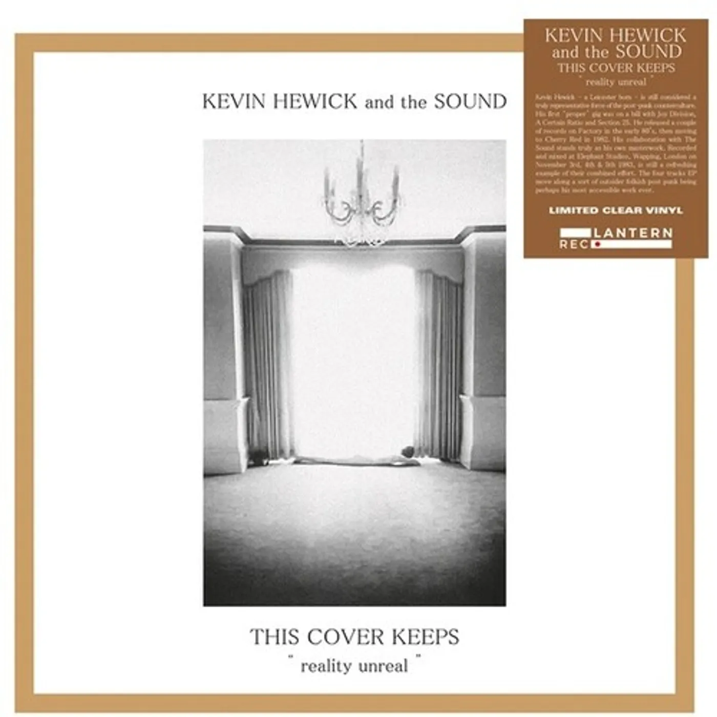Kevin Hewick & The Sound THIS COVER KEEPS REALITY UNREAL Vinyl Record
