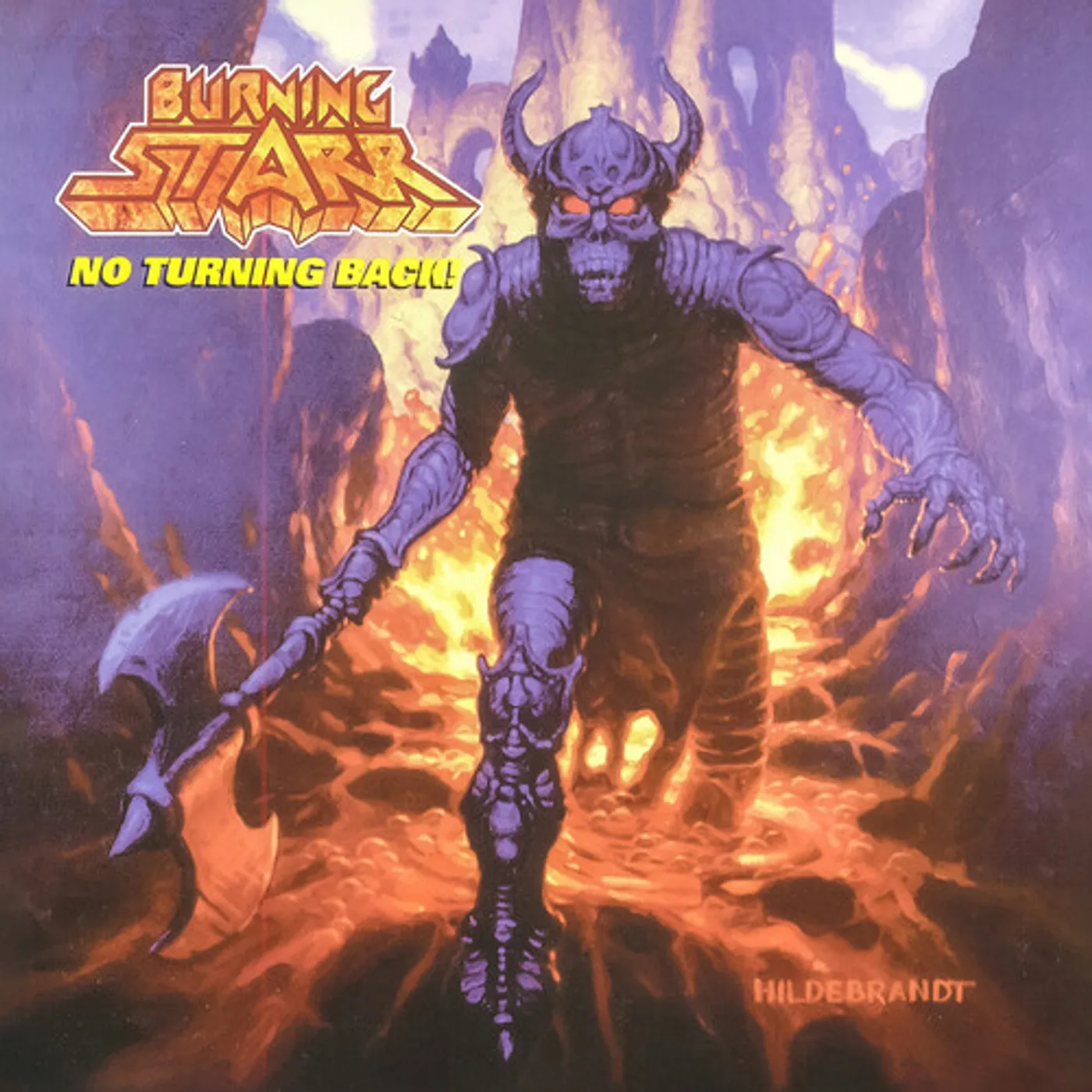 Jack Starr's Burning Starr NO TURNING BACK CD