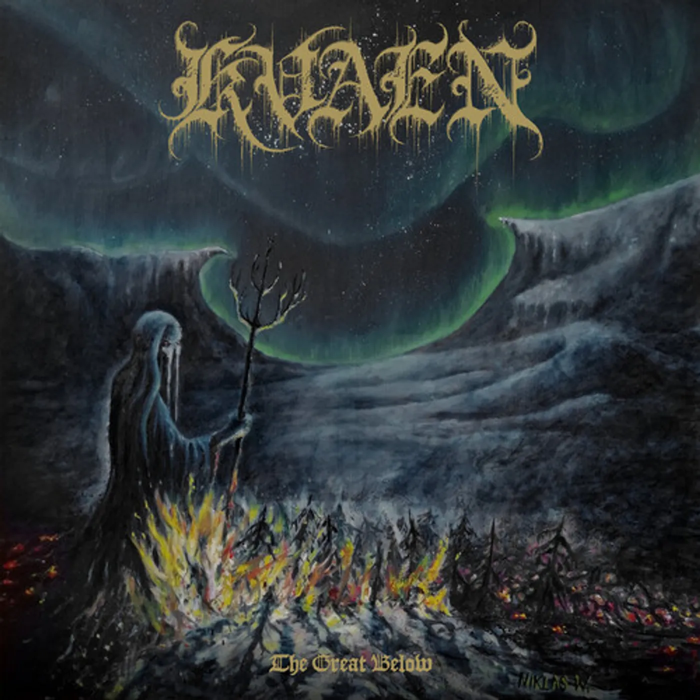 Kvaen GREAT BELOW Vinyl Record