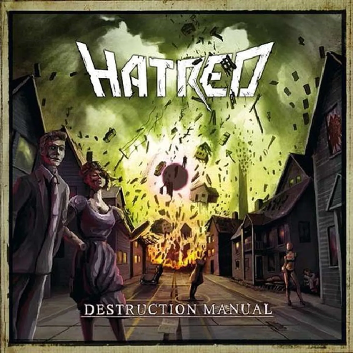 Hatred DESTRUCTION MANUAL CD