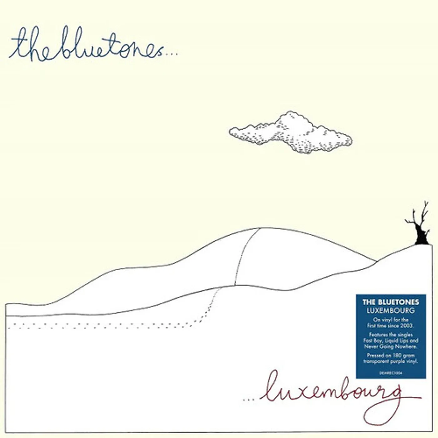 The Bluetones Luxembourg vinyl record