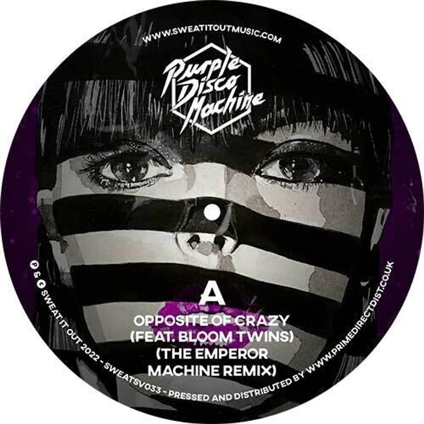 Purple Disco Machine Opposite of Crazy (The Emperor Machine Remix) Vinyl Record